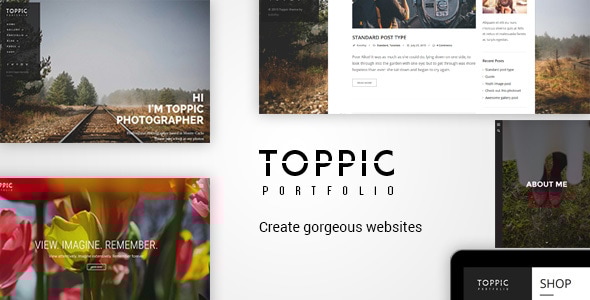 TopPic - Portfolio Photography Theme Logo